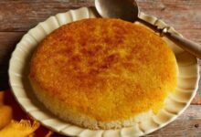 saffron steamed rice