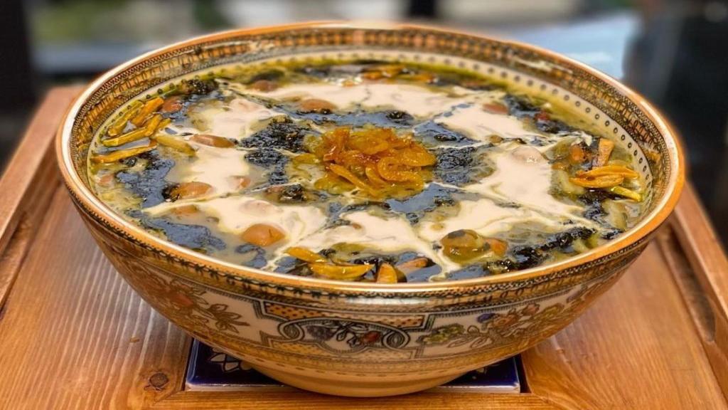 Ash Reshteh bowl – Traditional Sizdah Bedar dish