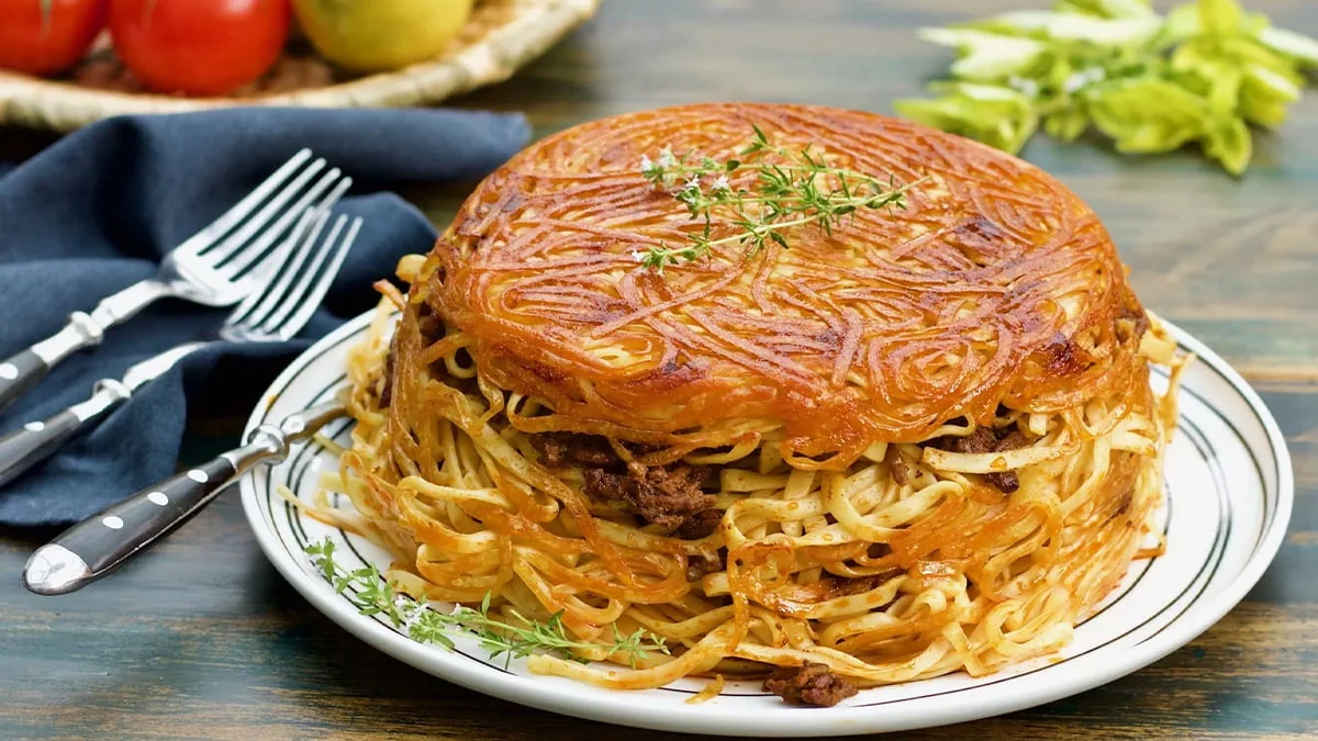 How to Make Delicious Persian Macaroni at Home - step image