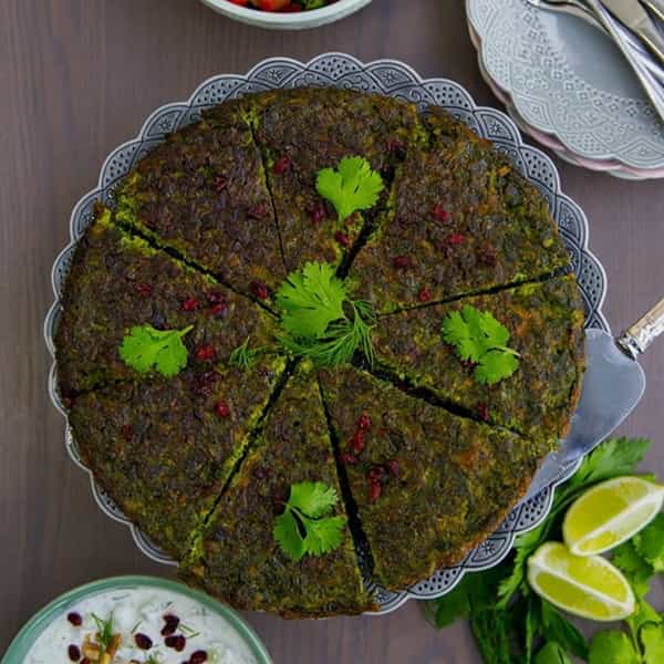 Kuku Sabzi Recipe