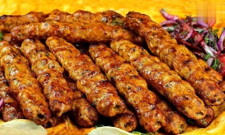 Authentic Chicken Koobideh Kebab on Charcoal - step image