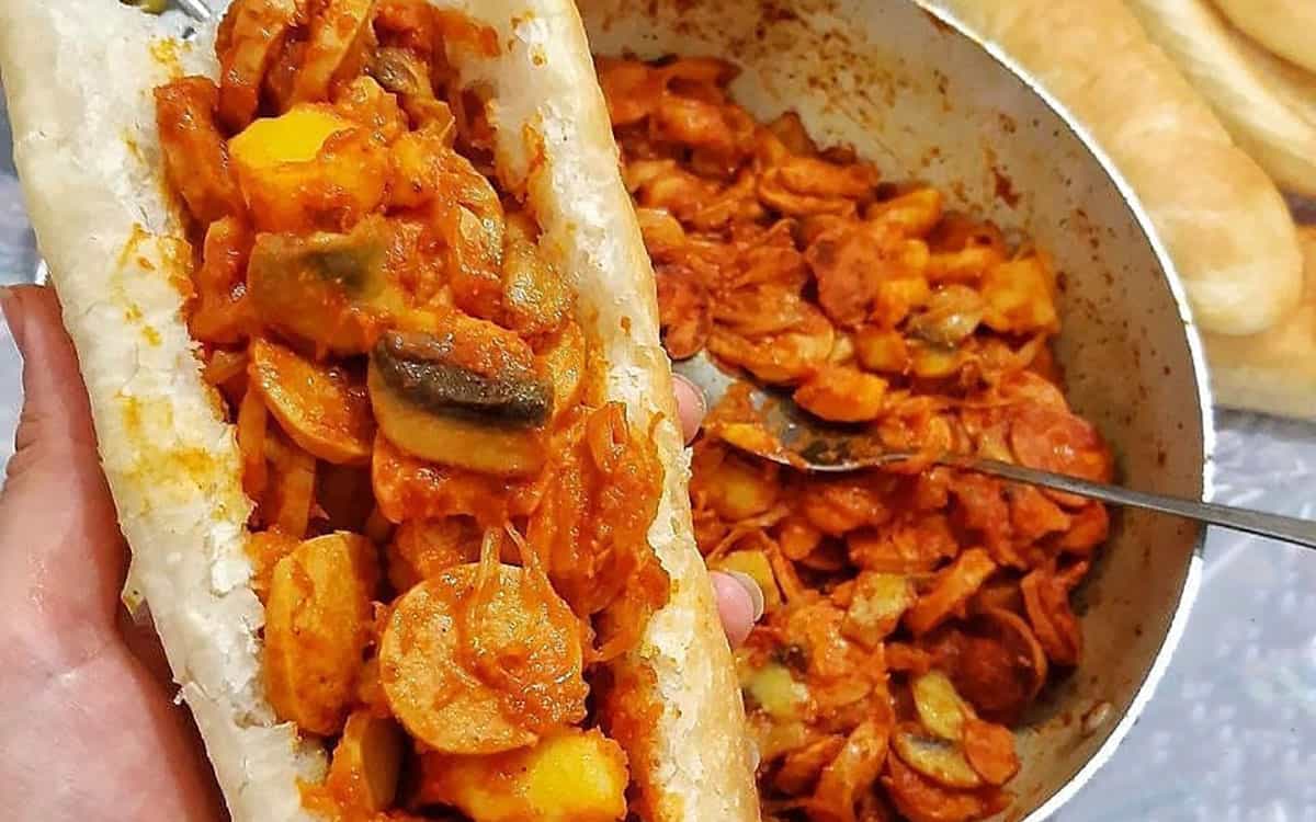 How to Make Bandari Sausage Sandwich - step image